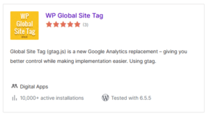 Google Tag Manager WordPress Plugin 